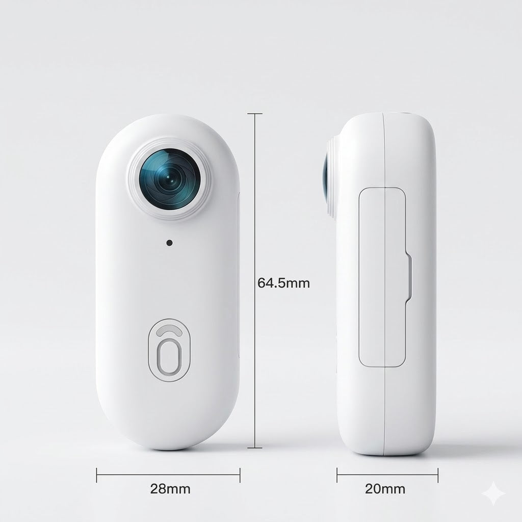 Bikerzonez Moto POV Mini Camera | Handsfree Rijdcamera - Meowbutter