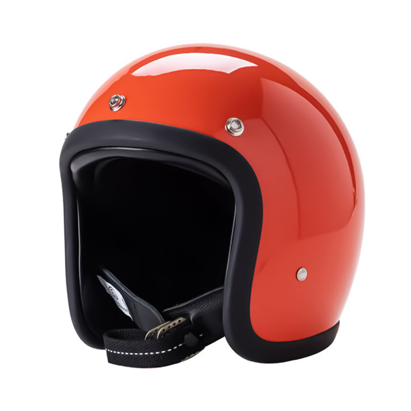 Low Profile Vintage Motorcycle Helmet - DOT and ECE Approved - Meowbutter