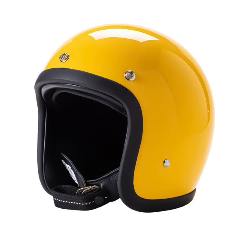 Low Profile Vintage Motorcycle Helmet - DOT and ECE Approved - Meowbutter