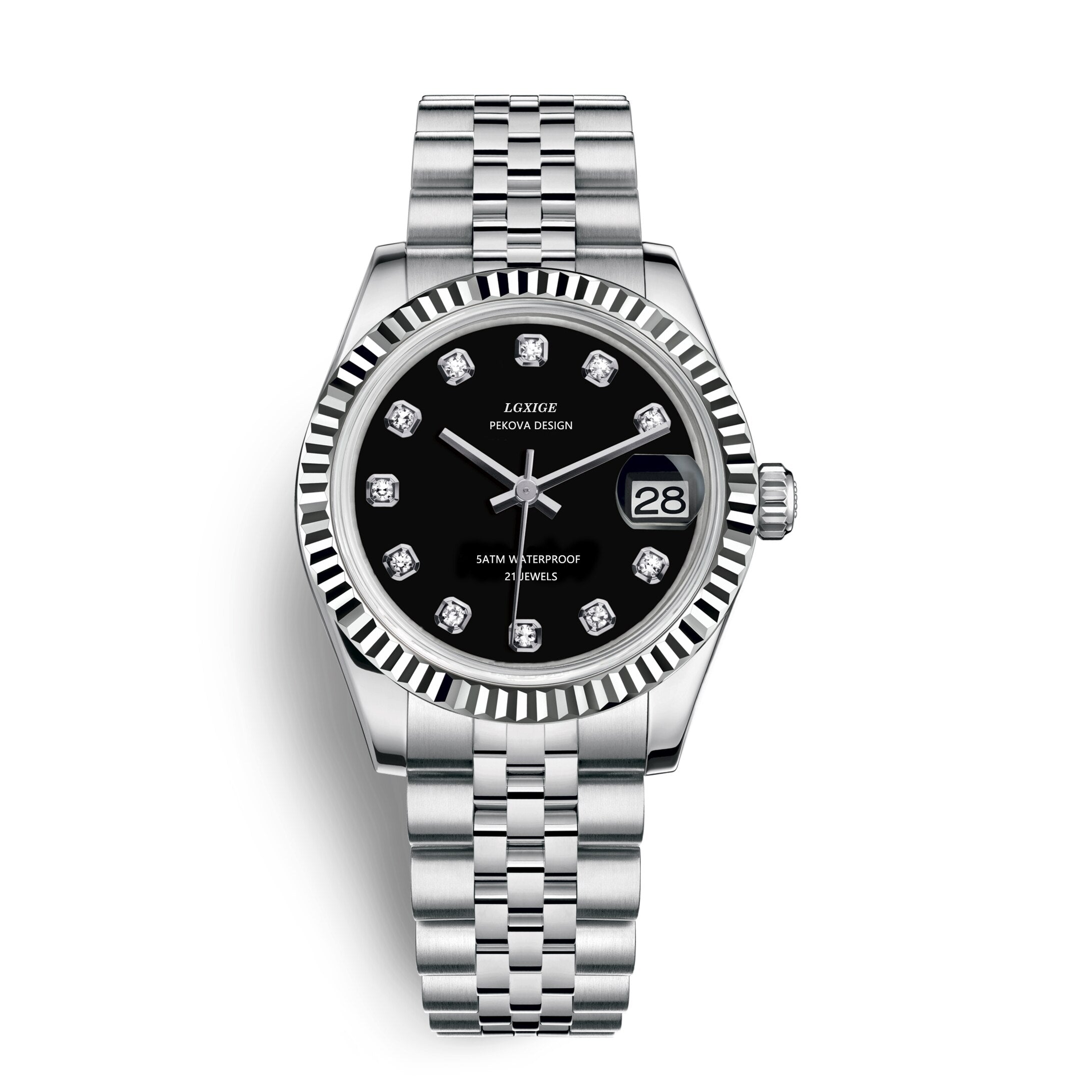 Stainless Steel Wristwatch - Classic Design - Water Resistant Timepiece | meowbutter