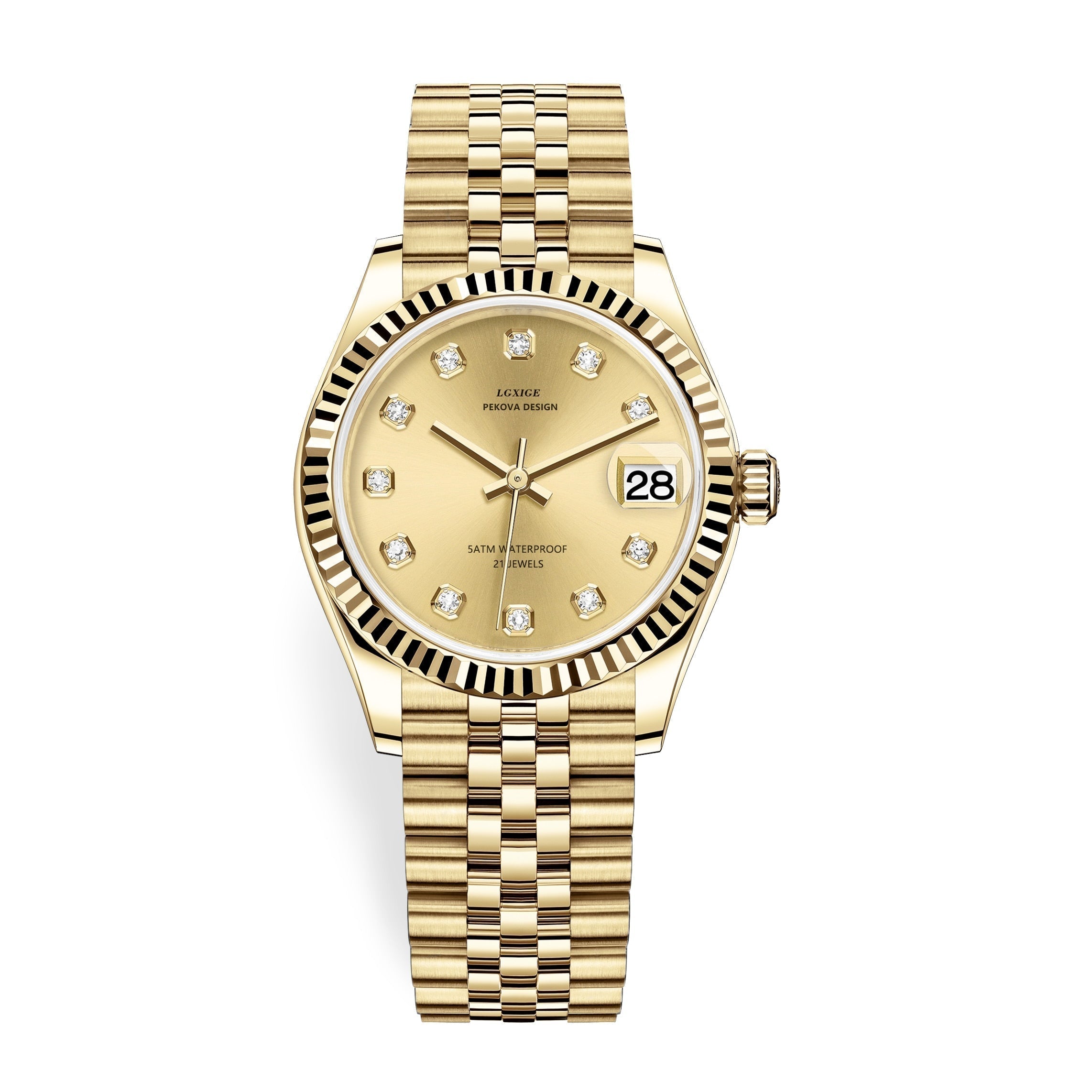 Stainless Steel Wristwatch - Classic Design - Water Resistant Timepiece | meowbutter