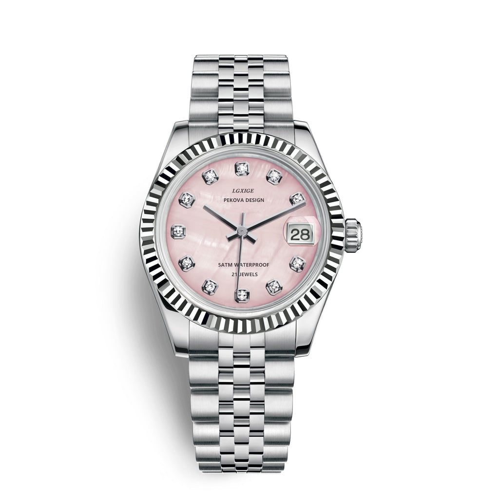 Stainless Steel Wristwatch - Classic Design - Water Resistant Timepiece | meowbutter