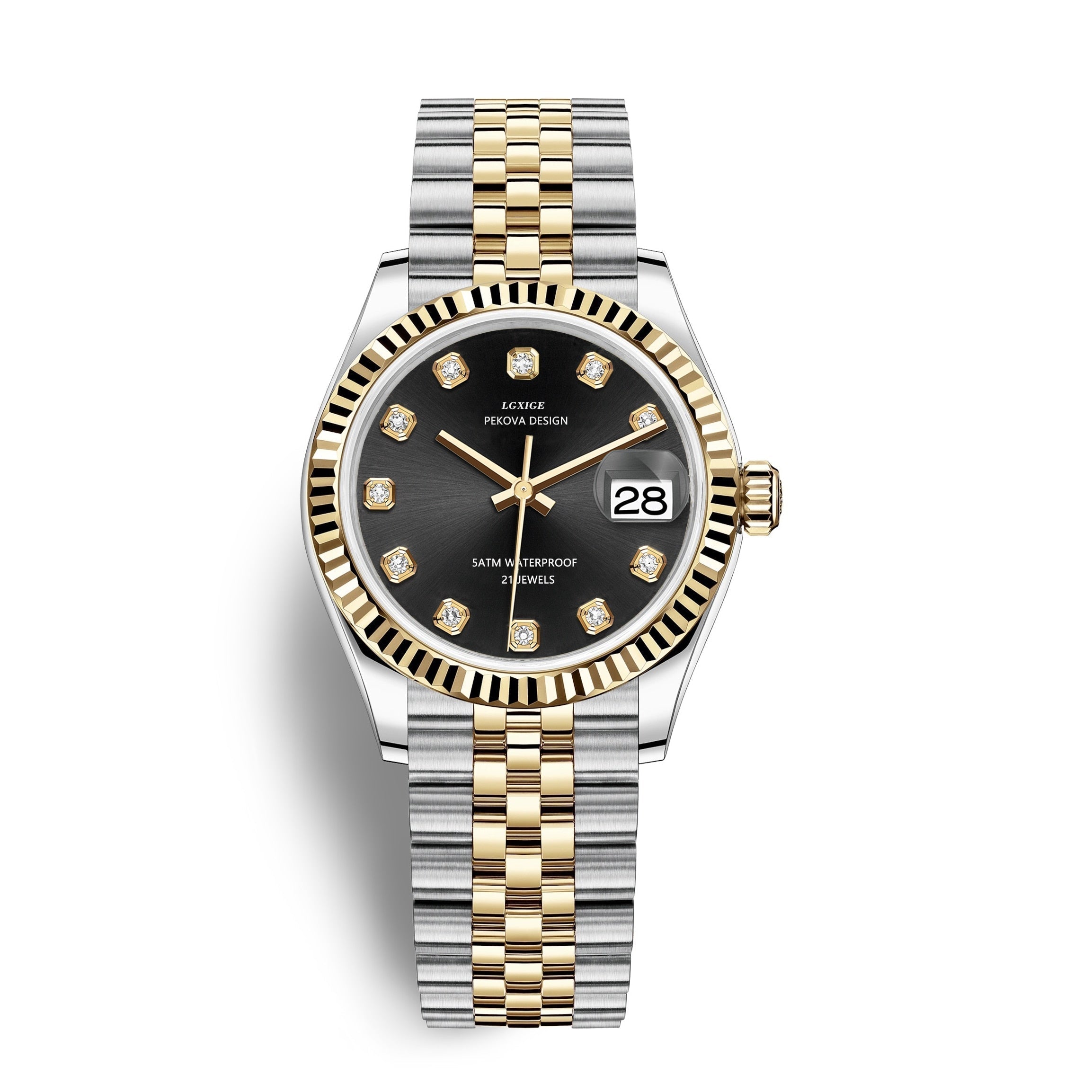 Stainless Steel Wristwatch - Classic Design - Water Resistant Timepiece | meowbutter