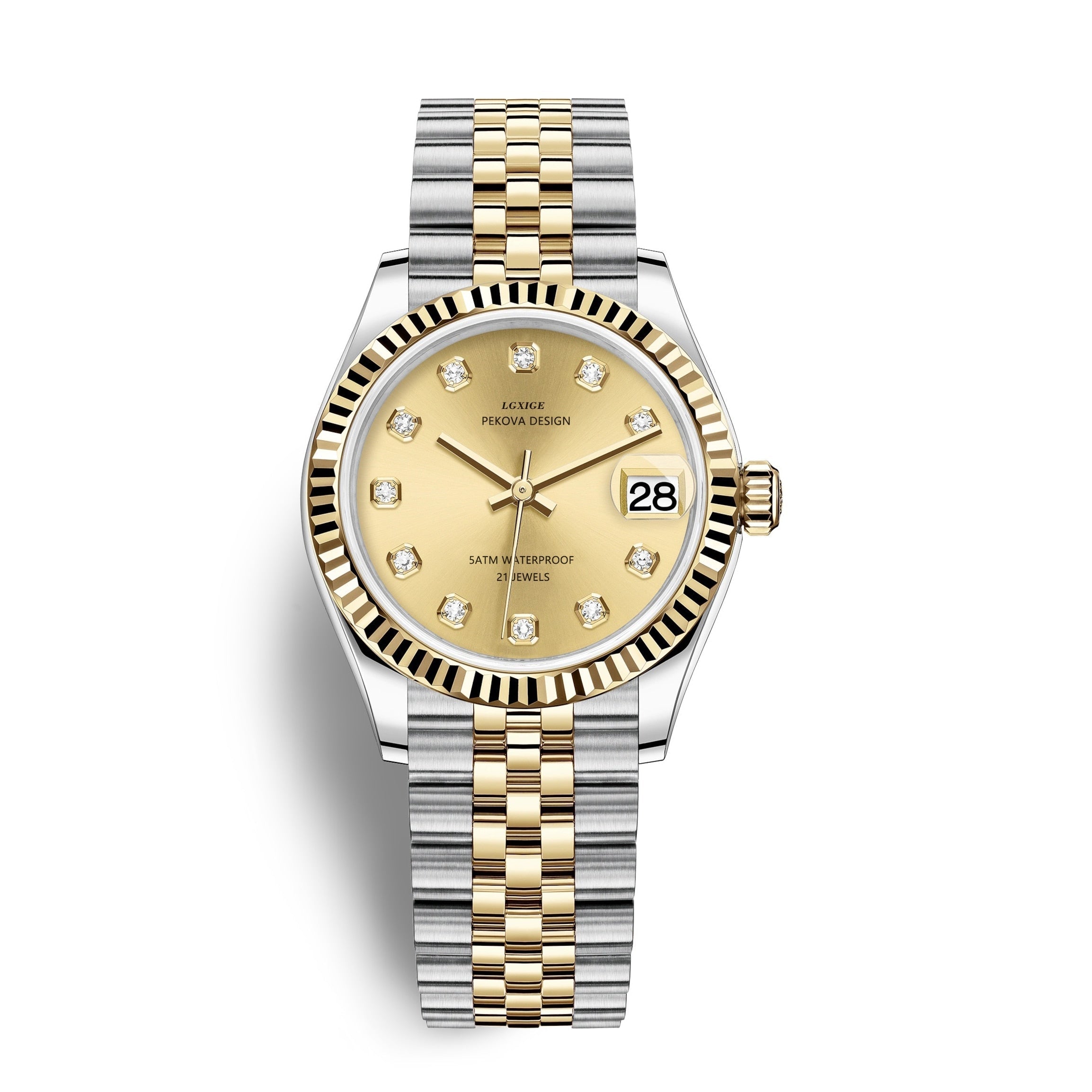 Stainless Steel Wristwatch - Classic Design - Water Resistant Timepiece | meowbutter