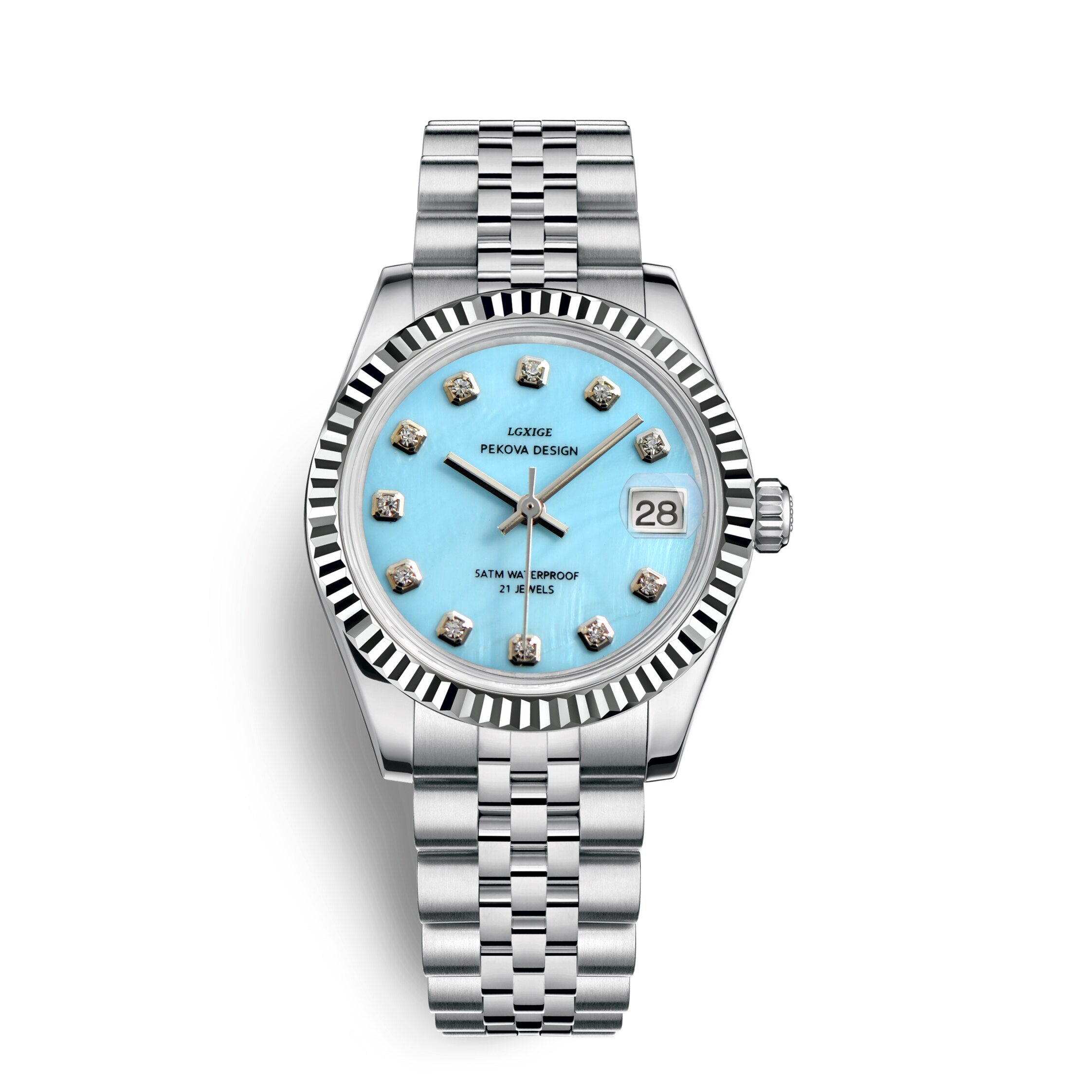 Stainless Steel Wristwatch - Classic Design - Water Resistant Timepiece | meowbutter