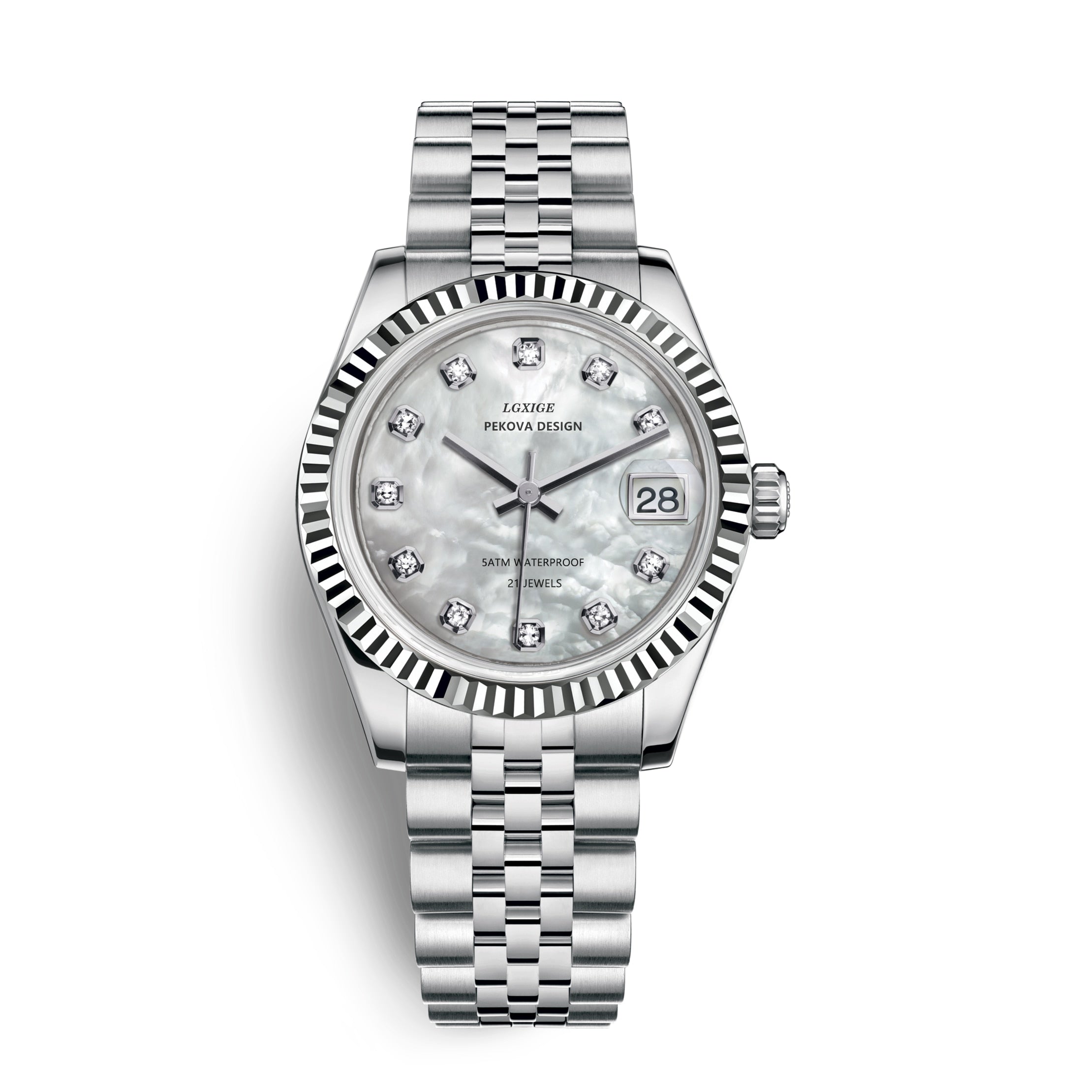 Stainless Steel Wristwatch - Classic Design - Water Resistant Timepiece | meowbutter