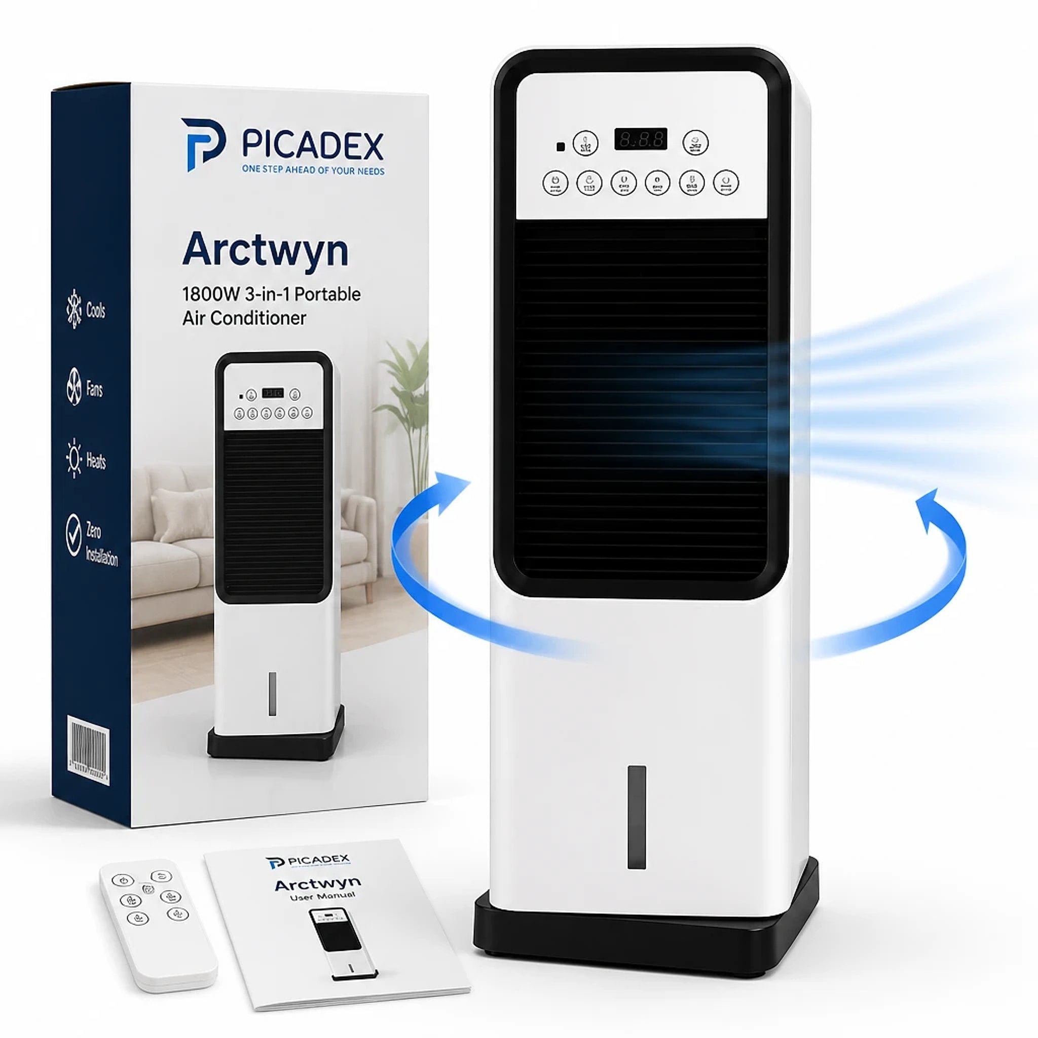 Arctwyn – Přenosná klimatizace | meowbutter