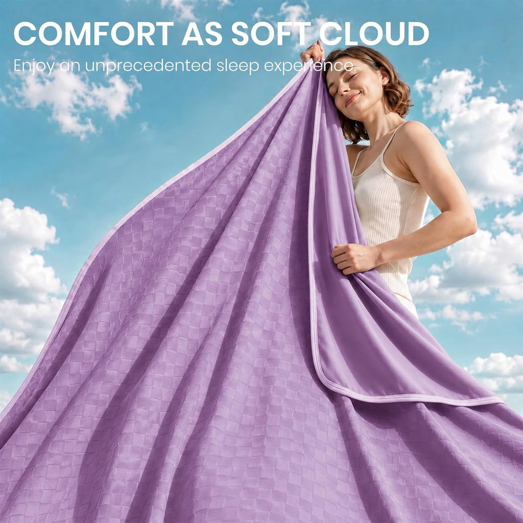Chill Comfort Arc-Chill Technology Cooling Blanket — Soft Lightweight Fabric