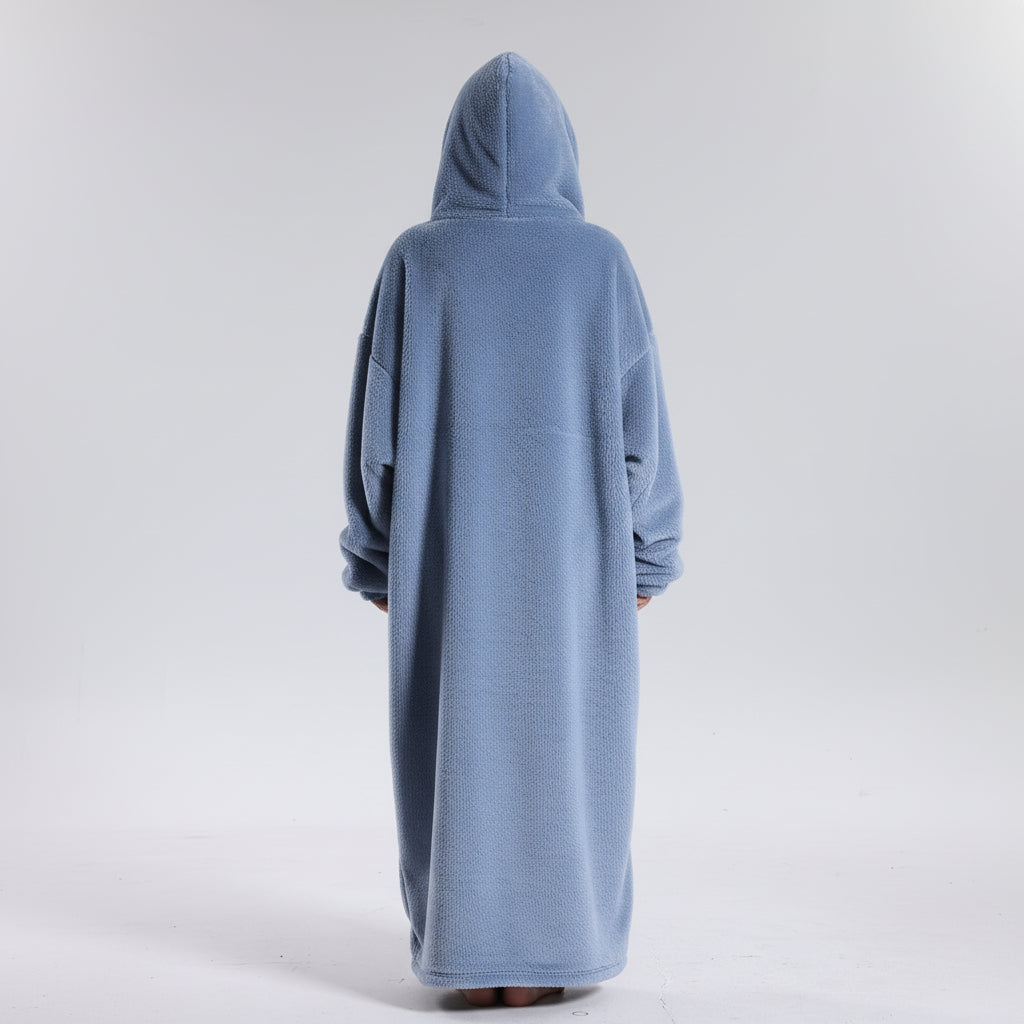 Oversized Plush Wearable Hoodie Blanket — Adults