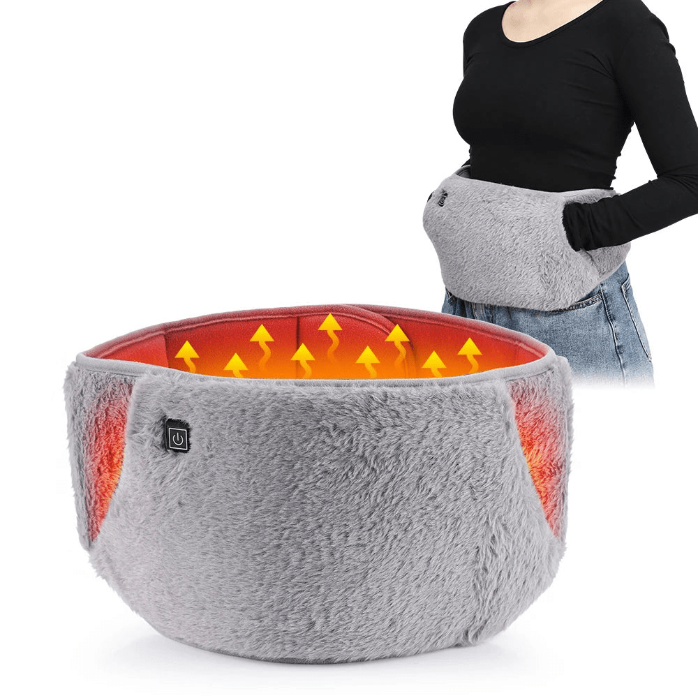Vyhřívací pás - Komfort při menstruaci - Nastavitelné úrovně tepla - Zábal na břicho | meowbutter