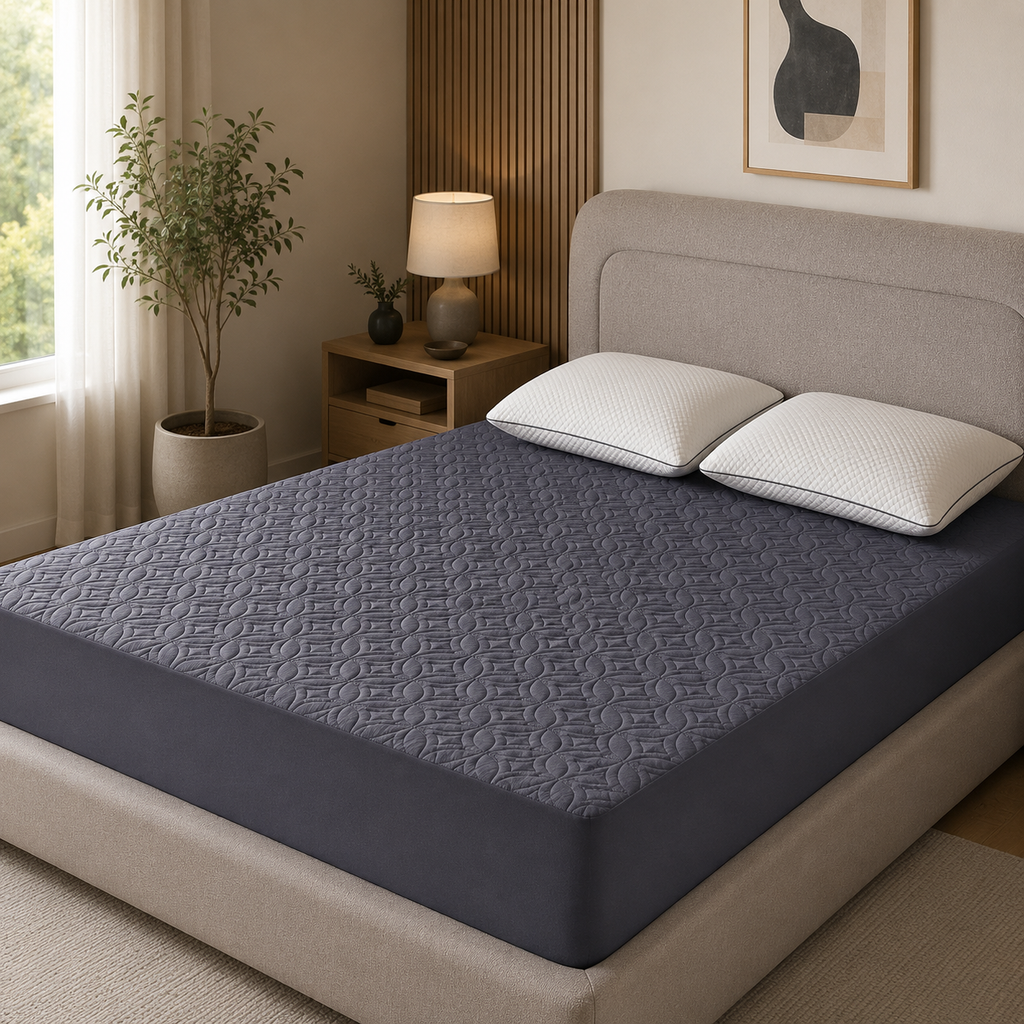 ComfortGuard wasserdichter Matratzenschoner – extra tiefe Seitentaschen, atmungsaktiver Bezug
