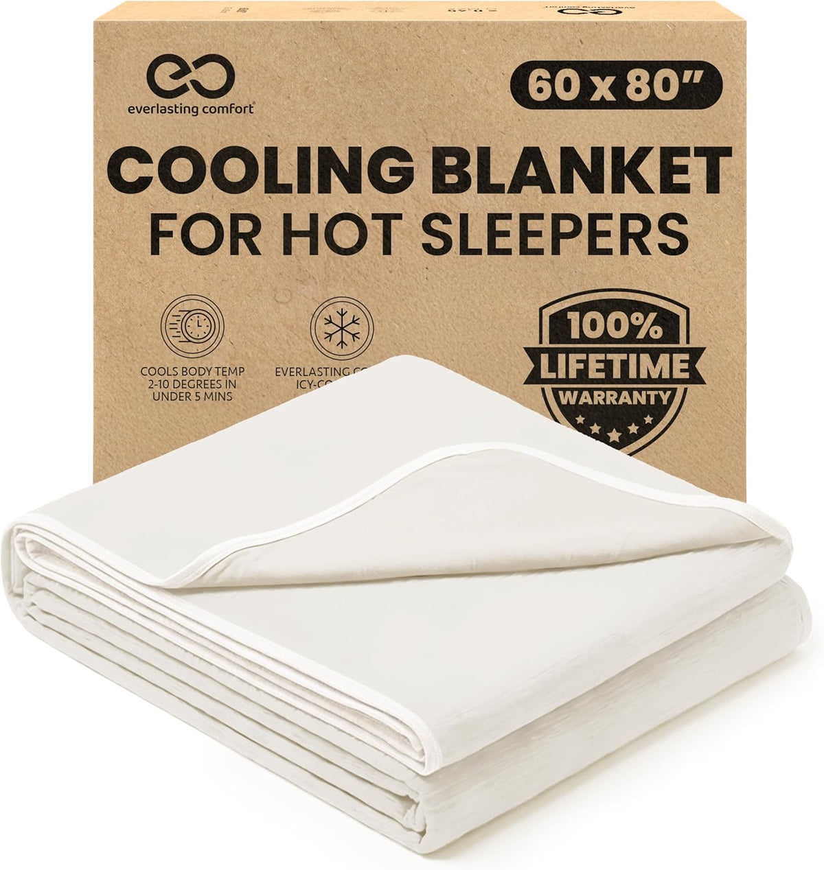 Atmungsaktive, leichte und kühlende Kuscheldecke von Cozy Haven