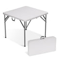 Tavolo da picnic pieghevole — altezza regolabile di 4 piedi, struttura portatile robusta, piano da 48x24 pollici, 15.21 libbre