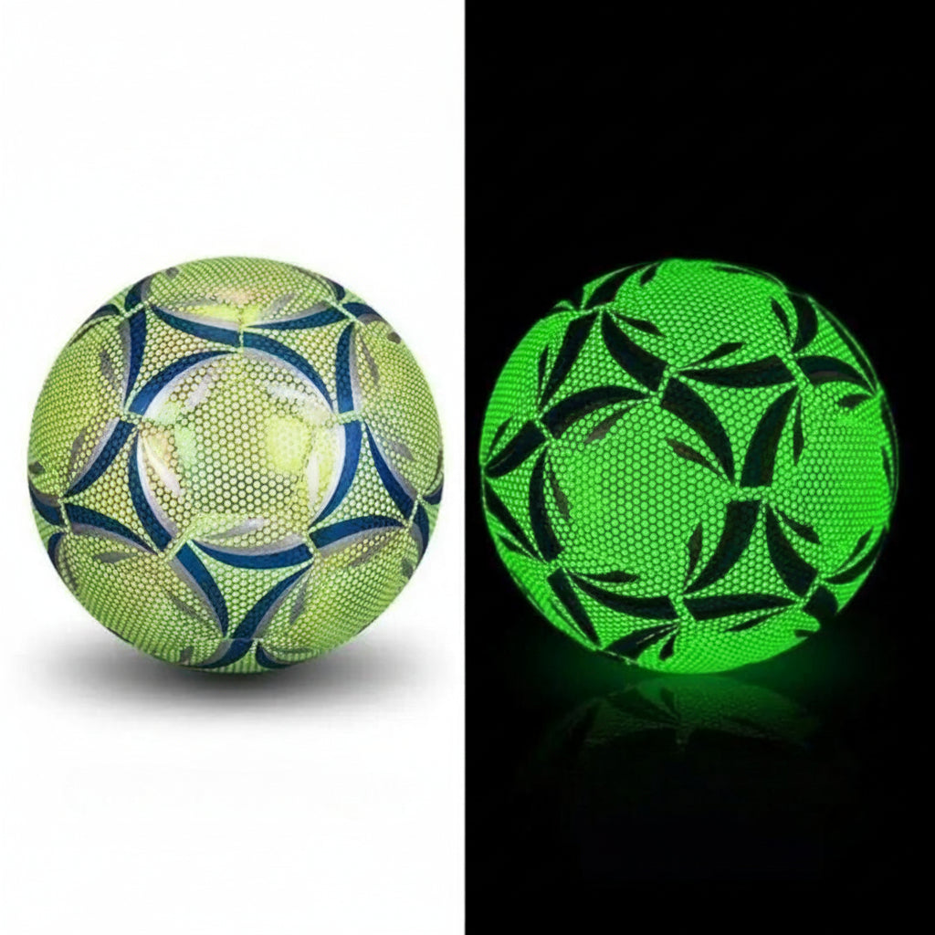 World Cup LED Glow Soccer Ball Size 5 — Self-Illuminating Impact Resistant Football