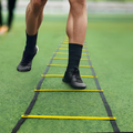 World Cup Football Agility Ladder — Heavy-Duty Nylon Webbing, Flexible Cross-Rungs