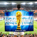 Argentina World Cup Flag Cape — Oversized Textile Banner and Convertible Shawl