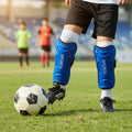 Parastinchi da calcio giovanile per la Coppa del Mondo — Maniche integrate per le gambe, struttura rivestita in schiuma