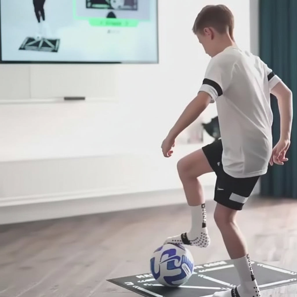 World Cup Soccer Skill Development Training System — Compact 2 x 6.56 ft Practice Surface