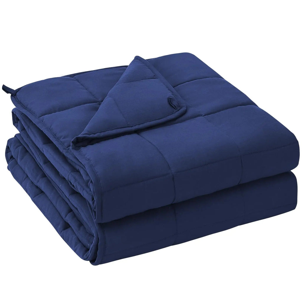 Blanket With Glass Beads For Balanced Sleep And Weighted Cooling Comfort